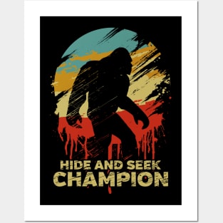 Bigfoot Hide And Seek Champion Posters and Art